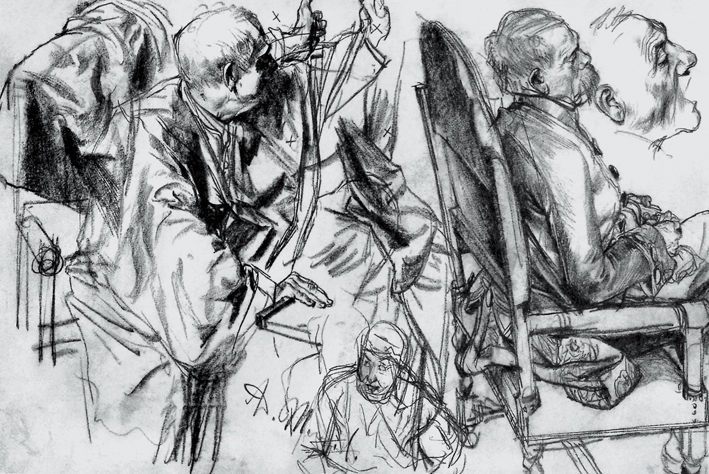  Adolpyh Von Menzel —— 速写 视点出版 (10)